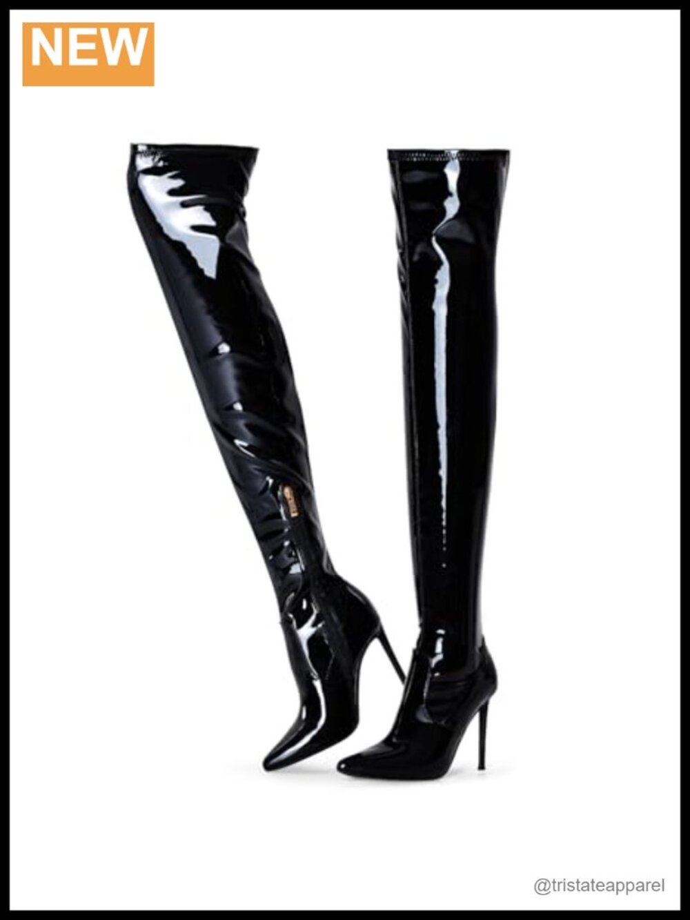 Thigh High Boots Over the Knee Stiletto Heels Women's Sexy Pointed Toe Stretch